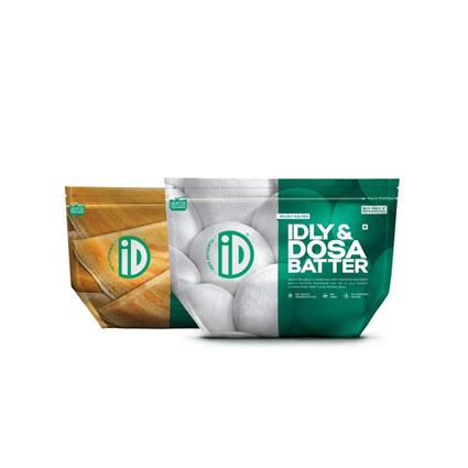 Id 100% Authentic Fresh Batter Idly And Dosa 1Kg Pouch