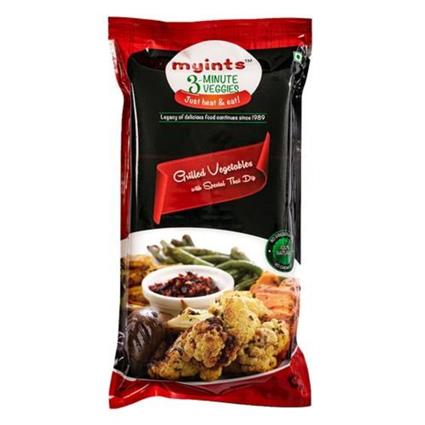 Myints Grilled  Vegetables 350G Pack (Includes Special Thai Dip)