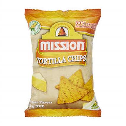 Mission Cheese Flavored Tortilla Chips 65G