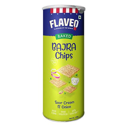 Flaveo Bajra Chips Sour N Cream Baked 150G