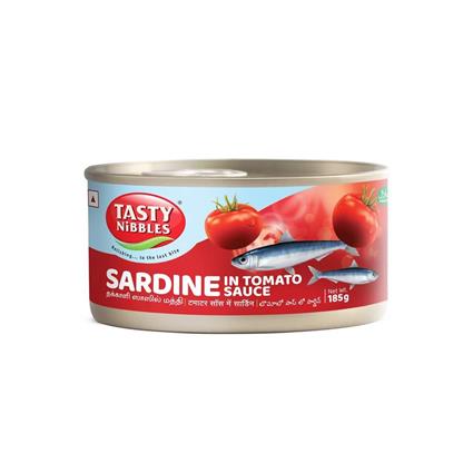 Tasty Nibbles Sardine Tmto Sauce 185G