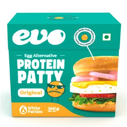 Evo Plantbased Egg Patty Original, 360G