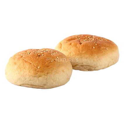 L'exclusif Whole Wheat Burger Buns, Pack Of 2, 100G