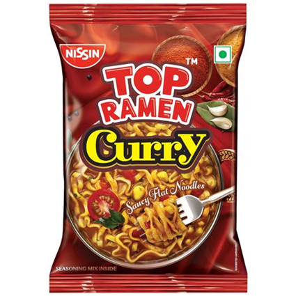 Top Ramen Noodles Curry Veg 70G Pouch