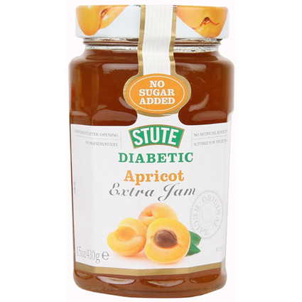 Stute Diabetic Apricot Jam 430G Jar