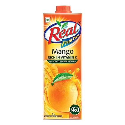 Dabur Real Mango Juice 1L Tetra Pack