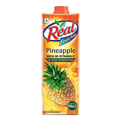 Dabur Real Pineapple Juice 1L Tetra Pack