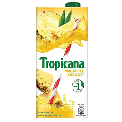 Tropicana Pineapple Juice 1L Pack