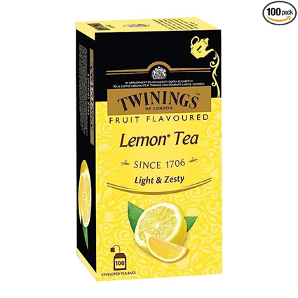 Twinings Lemon Tea 100 Tea Bags