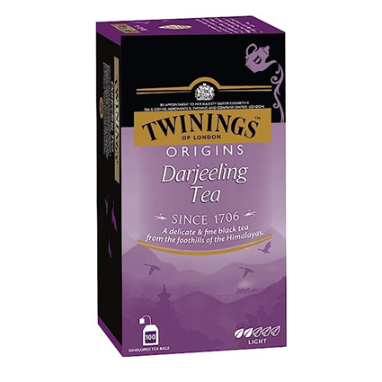 Twinings Darjeeling Tea 100 Tea Bags