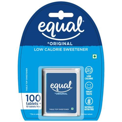 Equal Sugar Control Sweetener Tablet 110Numbers Pouch