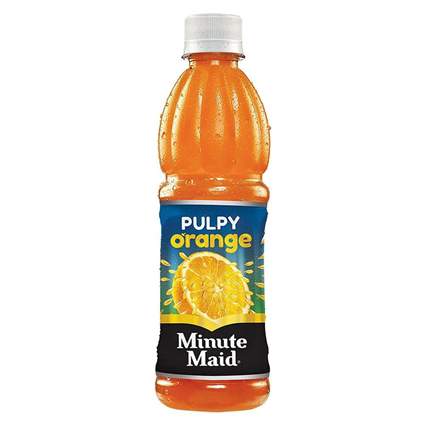 Minute Maid Pulpy Orange Fruit Drink, 400Ml Bottle