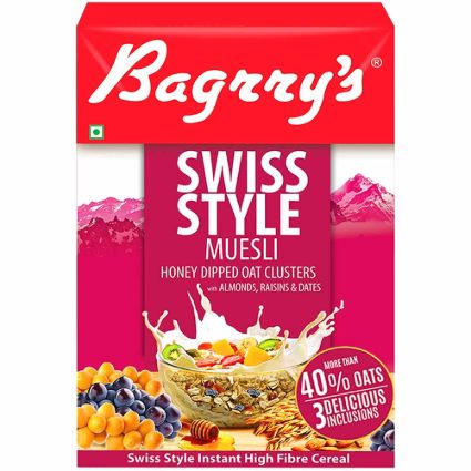 Bagrrys Swiss Style Muesli Box 500G