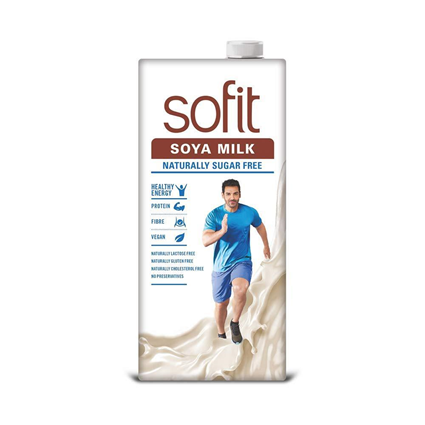 Sofit Soya Milk Sugar Free 1L Tetra Pack