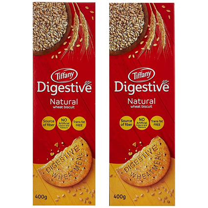 Tiffany Digestive Natural Biscuit 400G