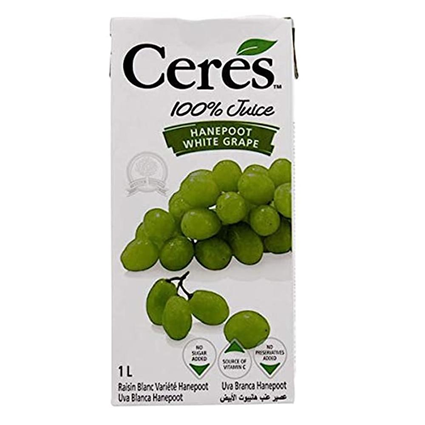 Ceres Hanepoot Grape Juice,1L Tetra Pack