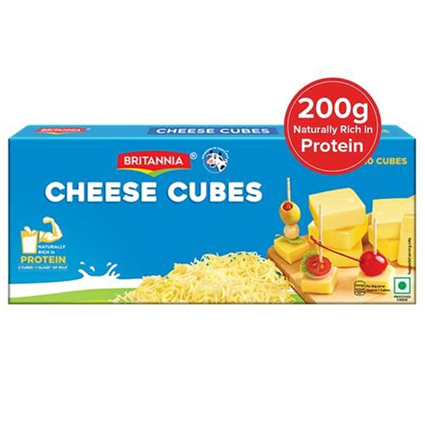 Britannia Cheese Cubes 200G Pouch