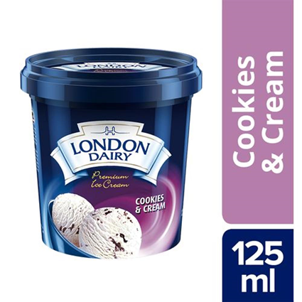 London Dairy Cookies & Cream 125Ml