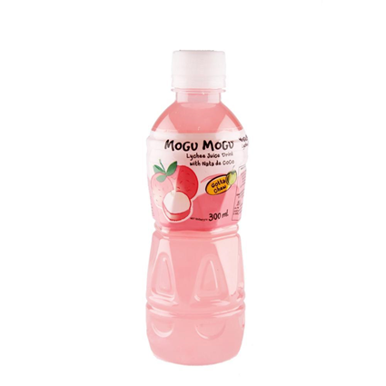 Mogu Mogu Lychee Juice 300Ml Bottle