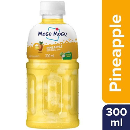 Mogu Mogu Pinapple Juice 300Ml Bottle