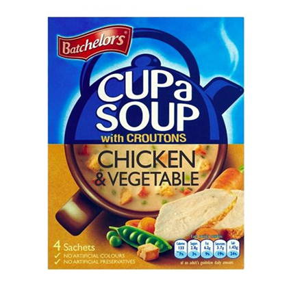 Batchelors Soup With Croutons Chicken Vegetable 110G Carton
