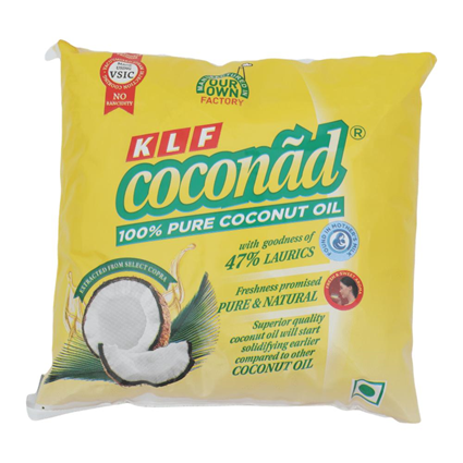 Klf Nirmal Pure Coconut Oil 500Ml Pouch