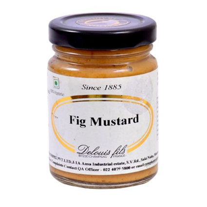 Delouis Mustard With Figs 100G Jar