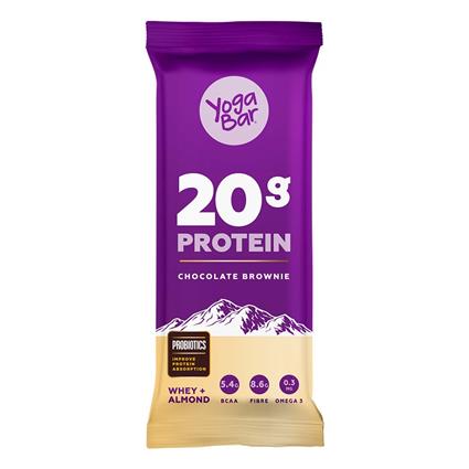 Yoga Bar Chocolate Brownie Protein Bar, 70G Packet