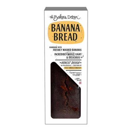The Baker's Dozen Banana Bread - 100% Wholewheat, 400 G