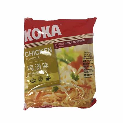 Koka Instant Noodles Chicken Flavor, 85G Pouch