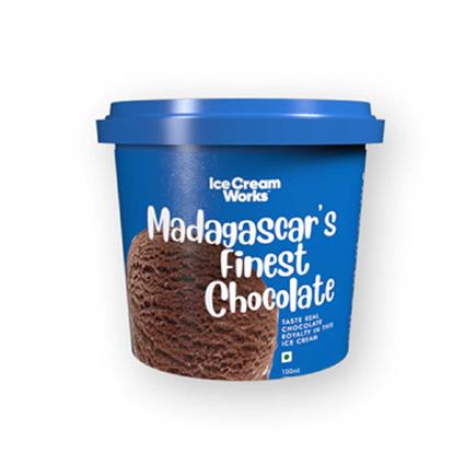 Ice Cream Works Madagascar Fine Chocolate 100Ml Cup
