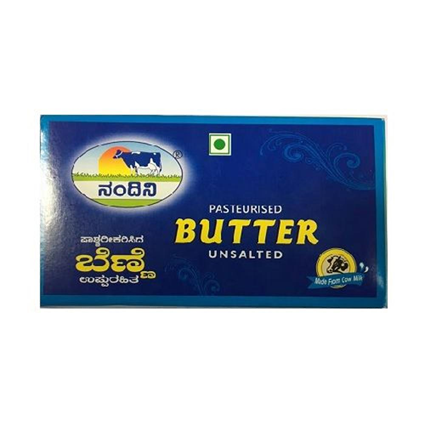 Nandini Cooking Butter Unsalted, 500G Carton