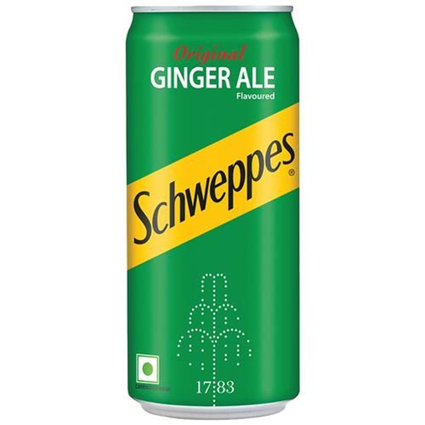 Schweppes Soda Original Ginger Ale 300Ml Can