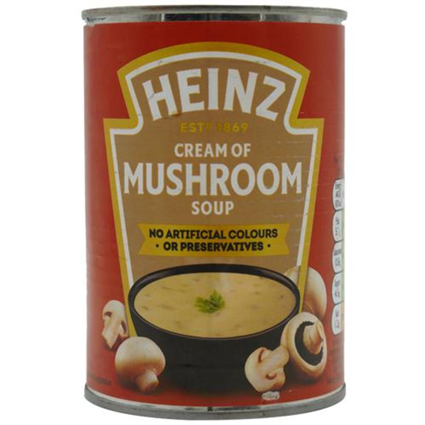 Heinz Cream Of Mushroom Soup 400G Can