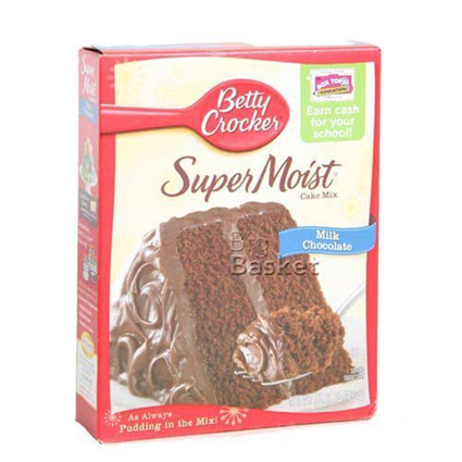 Betty Crocker Super Moist Dark Chocolate Cake Mix, 517 G