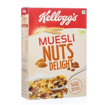 Kelloggs Nuts Delight Muesli 500G Pouch