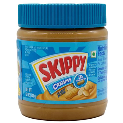 Skippy Creamy  Butter Peanut340G Jar