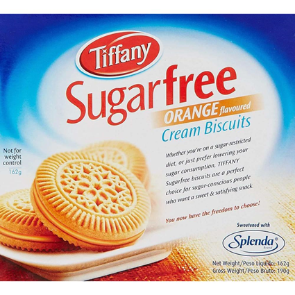 Tiffany Sugar Free Orange Cookies 162G