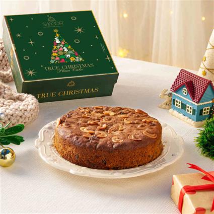 SMOOR Christmas Plum Cake Eggless  500 Gm