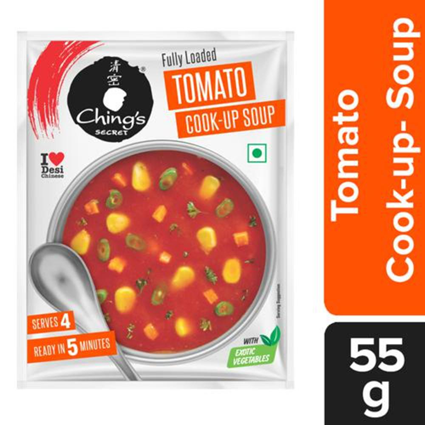 Chings Tomato Vegetable Soup 55G Pouch