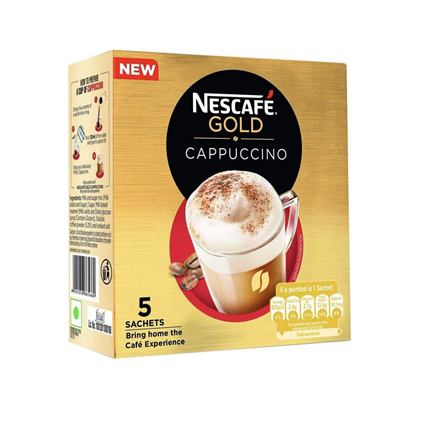 Nescafe Gold Cappuccino Instant Coffee 125G Box