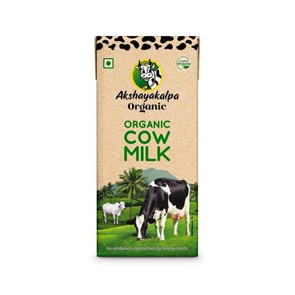 Akhsyakalpa Organic Cow Milk Uht 1 L