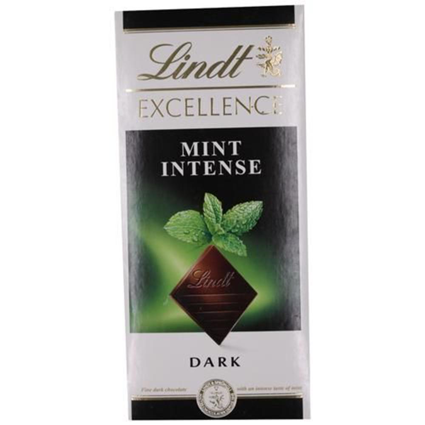Lindt Excellence Mint Intense Dark Chocolate 100G