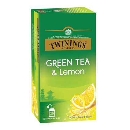 Twinings Green And Lemon Tea 25 Tea Bags