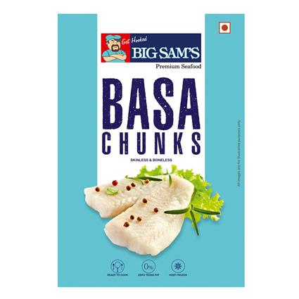 Big Sams Frozen Basa Chunks, Skinless And Boneless, 250G Carton