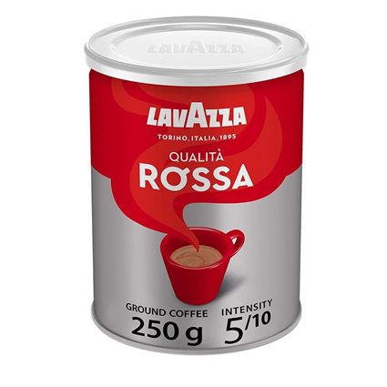 Lavazza Qualita Rossaground Coffee Powder 250G Tin