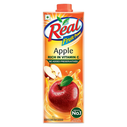 Dabur Real Fruit Apple Juice 1L Tetra Pack