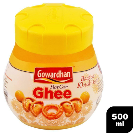 Gowardhan Pure Cow Ghee 500Ml Jar
