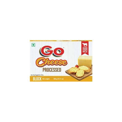 Go Processed Cheese Block, 400G Carton