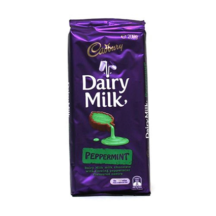 Cadbury Dairy Milk Peppermint 200G Pack